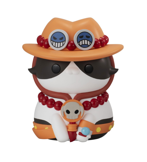 One Piece Mega Cat Project Nyanto! The Big Nyan Piece Series Sammelfigur Portgas D. Ace 10 cm