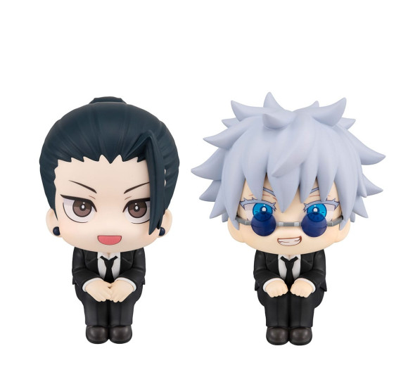 Jujutsu Kaisen Look Up PVC Statue Satoru Gojo Suit Ver. & Suguru Geto Suit Ver. 11 cm (with gift)