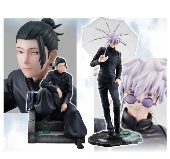 Jujutsu Kaisen PVC Statuen 2er-Pack Suguru Geto & Satoru Gojo Kosen Ver. (with gift)