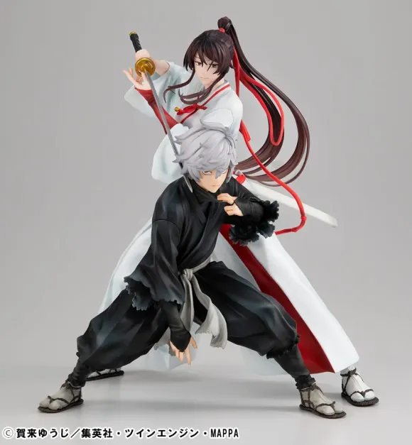 Hell´s Paradise Lucrea PVC Statuen 2er-Set Gabimaru & Sagiri Yamada Asaemon 20 cm