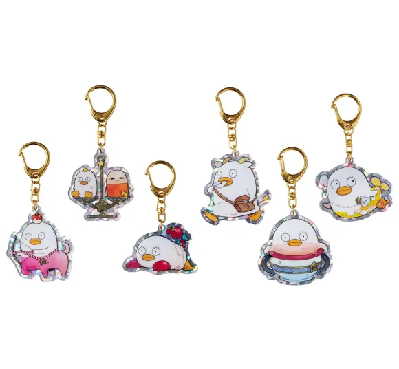 Gintama Acryl Mascot Schlüsselanhänger Elizabeth 12 zodiac signs spring & summer Vol. 2 Sortiment (6) 