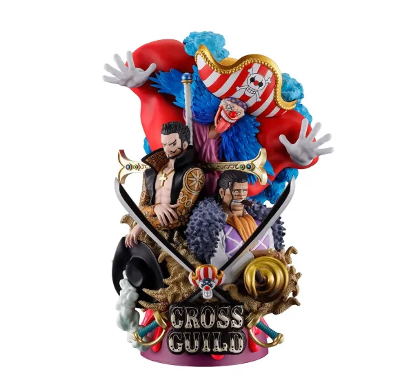 One Piece Petitrama DX PVC Mini-Statue Logbox Re Birth 03 Cross Guild 15 cm  