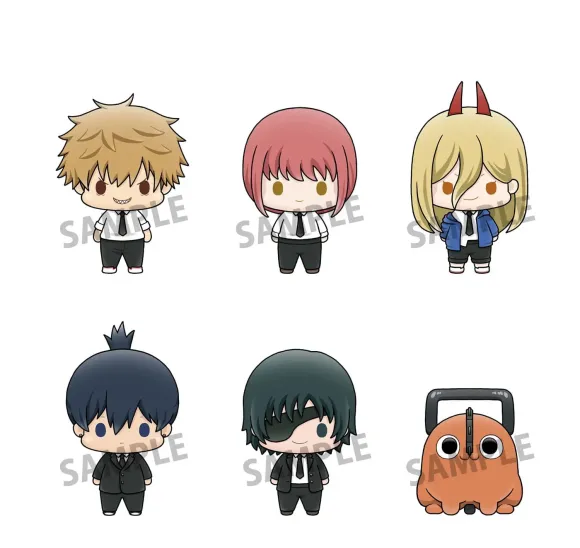 Chainsaw Man Chokorin Mascot Series Sammelfiguren 6 cm Sortiment (6)    