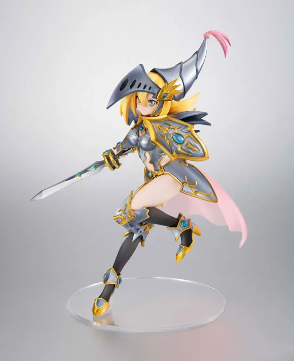 Yu-Gi-Oh! Duel Monsters Monsters Chronicle Art Works PVC Statue Dark Magician Girl the Dragon Knight 22 cm
