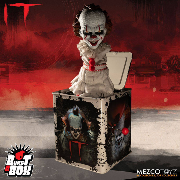 Stephen Kings Es Pennywise Burst-A-Box Springteufel Spieluhr 36 cm