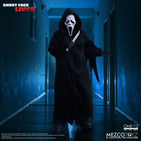 Scream Actionfigur 1/12 Ghost Face 16 cm