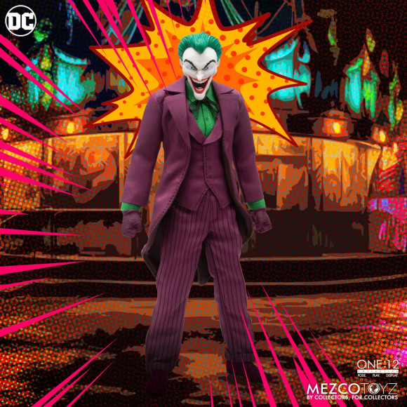 DC Comics Actionfigur 1/12 The Joker (Golden Age Edition) 16 cm