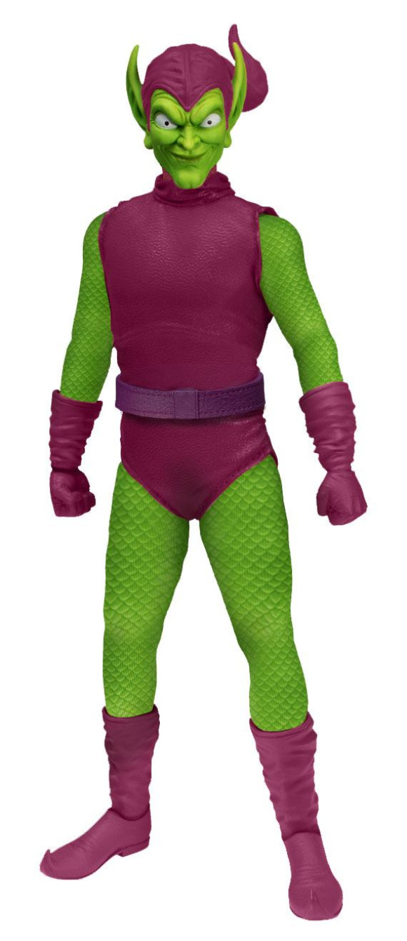 Marvel Actionfigur 1/12 Green Goblin - Deluxe Edition 17 cm