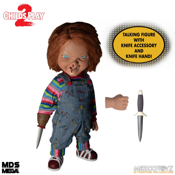 Menacing Chucky Designer Series Sprechende Puppe 38 cm