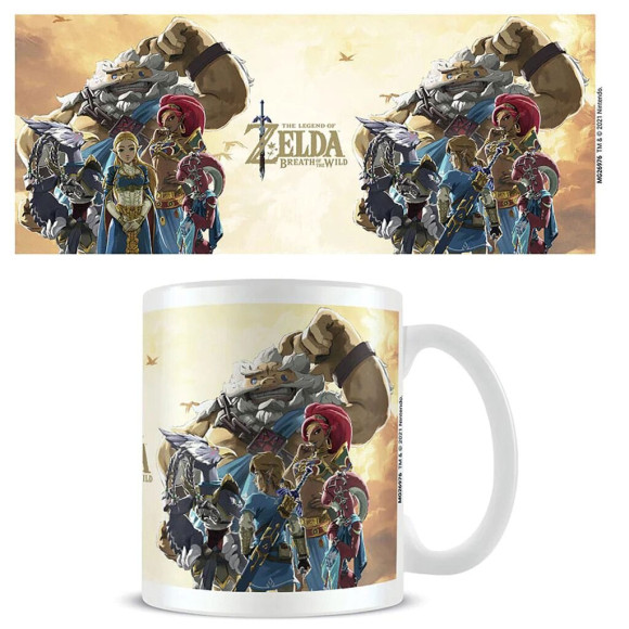 The Legend of Zelda Breath of the Wild Tasse Champions Sunset