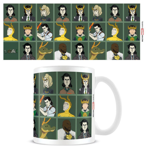 Loki Tasse Comic Character Collection