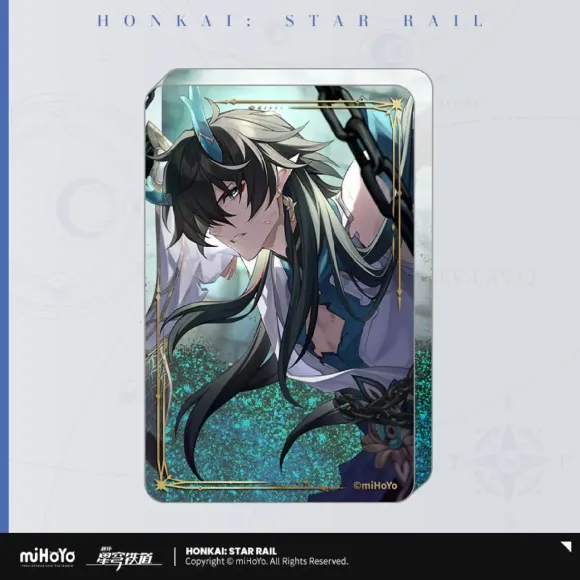 Honkai: Star Rail Light Cone Acryl Ornament mit Glitzer: Brighter Than the Sun 9 cm 