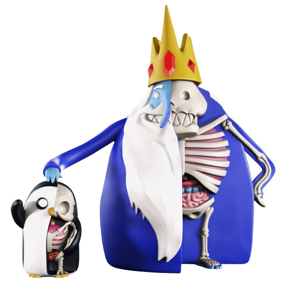 Adventure Time XXRAY PLUS Figuren Doppelpack Ice King & Gunter 11-21 cm