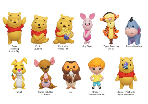 Disney PVC-Taschenanhänger Winnie The Pooh Display (24)