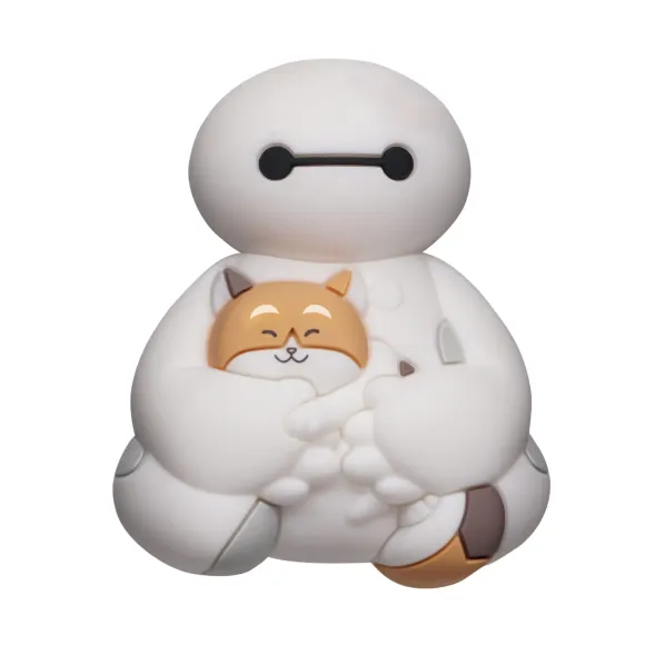 Baymax - Riesiges Robowabohu 3D Magnet Baymax with Mochi