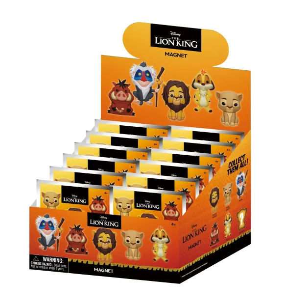Der König der Löwen Magnete Blind Pack Series 1 Display (12)     