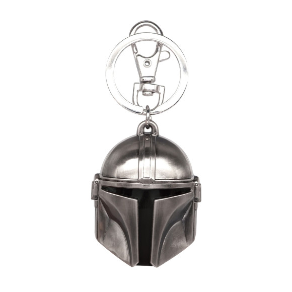 Star Wars Metall-Schlüsselanhänger Mandalorian Helmet