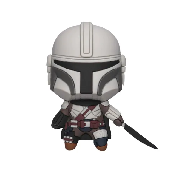 Star Wars The Mandalorian 3D Magnet Mando with Darksaber