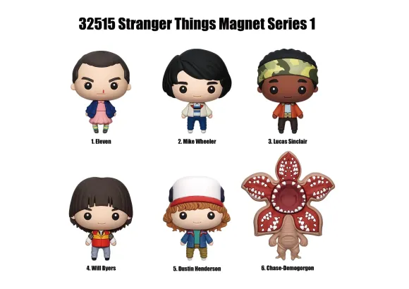 Stranger Things Magnete blind pack Series 1 Display (12)     
