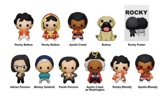 Rocky PVC-Taschenanhänger Series 1 Display (24)