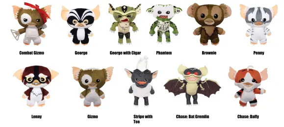 Gremlins Plüsch-Taschenanhänger Display (24)