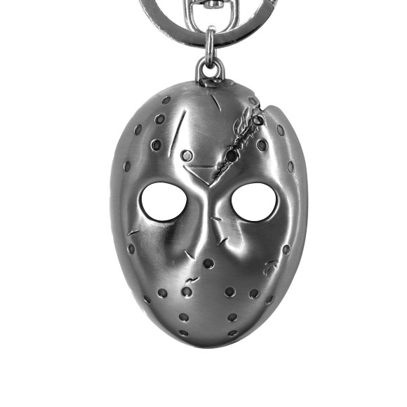 Freitag der 13. Metall-Schlüsselanhänger Jasons Maske