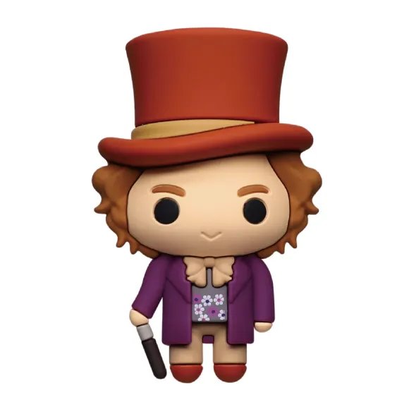 Charlie und die Schokoladenfabrik 3D Magnet Willy Wonka