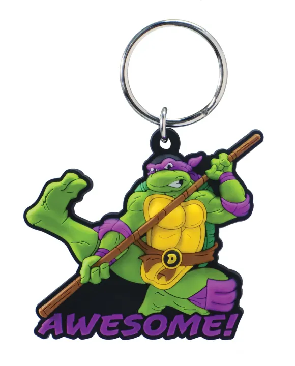 Teenage Mutant Ninja Turtles Soft Touch PVC Taschenanhänger Donatello