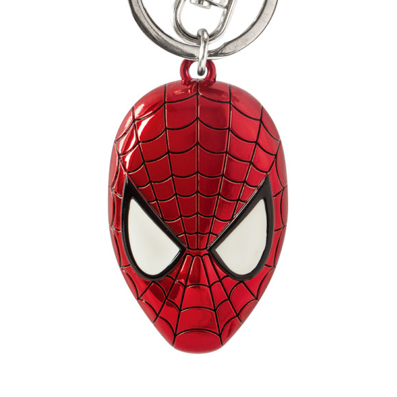 Marvel Metall-Schlüsselanhänger Spider-Man Head