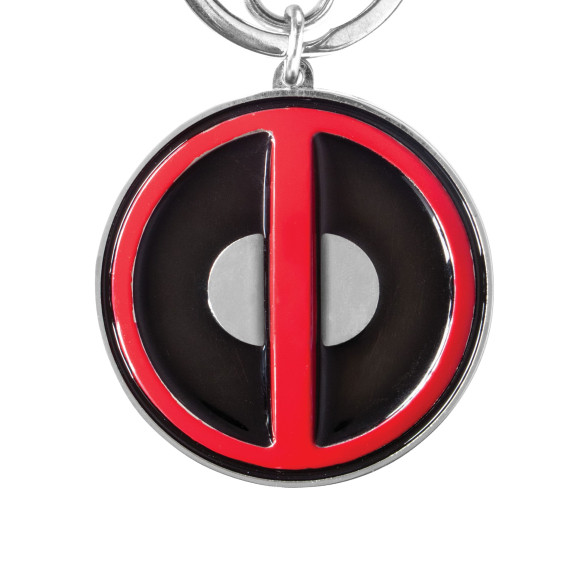 Marvel Metall-Schlüsselanhänger Deadpool Logo