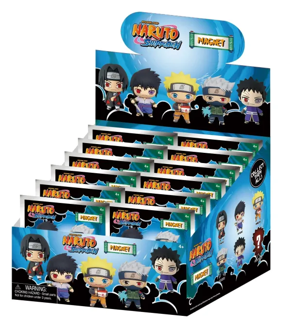 Naruto Magnete Blind Pack Display (12)     