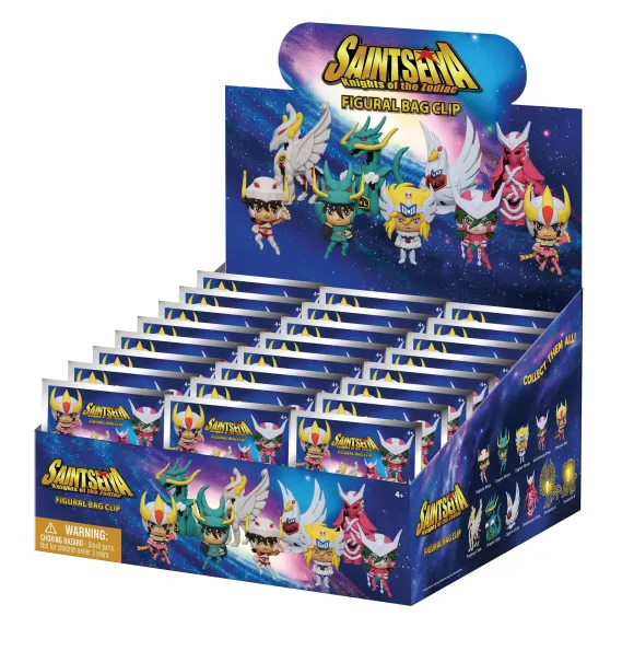 Saint Seiya 3D PVC-Taschenanhänger Serie 1 Display  (24)