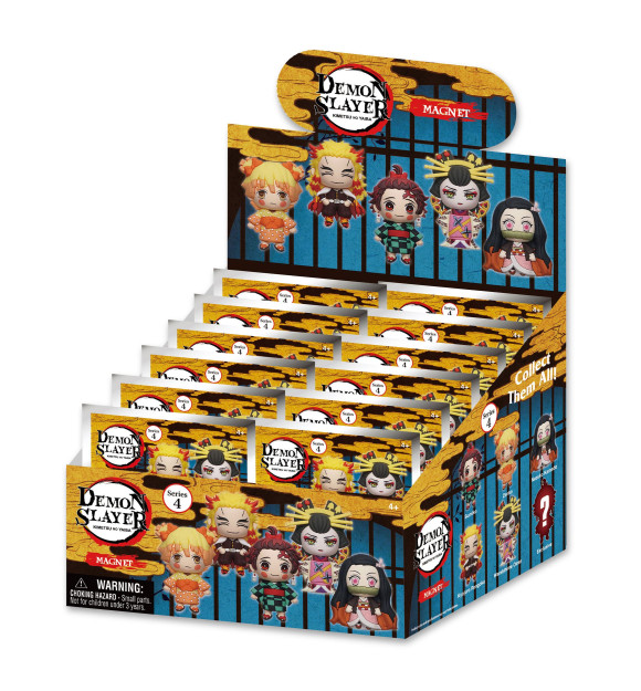 Demon Slayer Magnete blind pack Series 4 Display (12)     