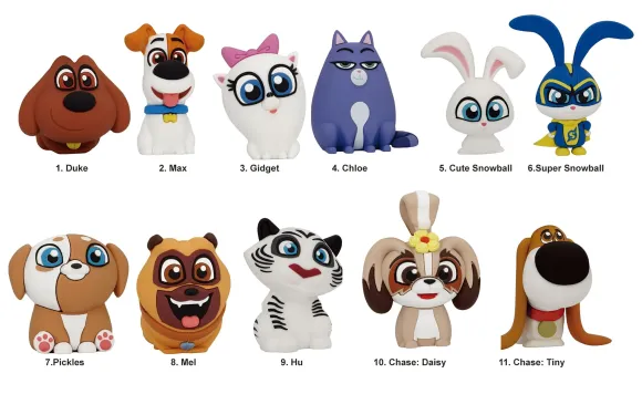 Pets 3D PVC-Taschenanhänger Ultimate Princess Series 1 Display (24)