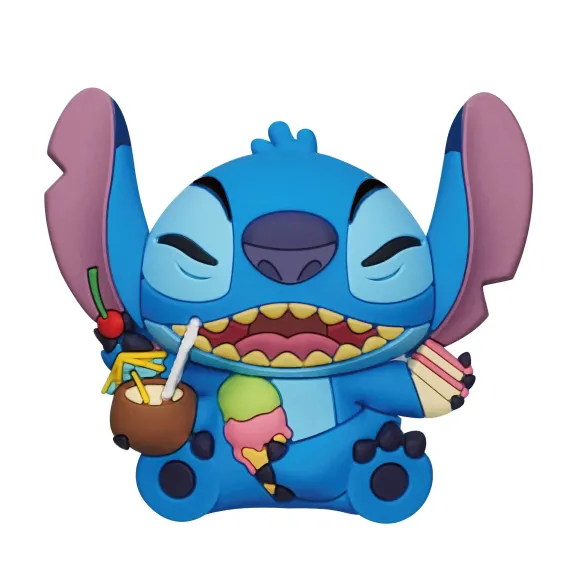 Lilo & Stitch Relief-Magnet Stitch with Food