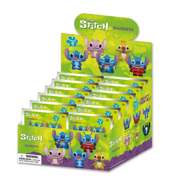 Lilo & Stitch Magnete blind pack Stitch Series 6 Display (12)     