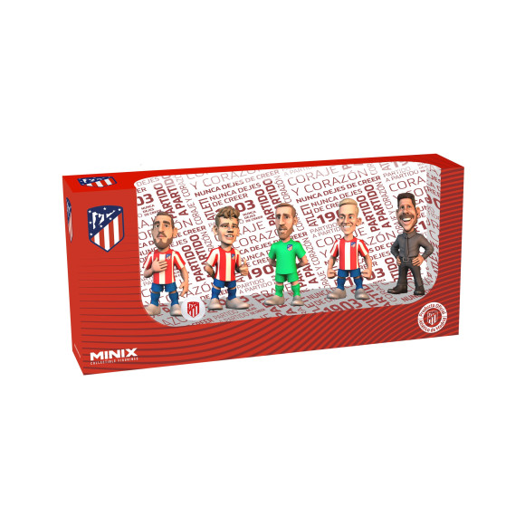 Atlético de Madrid Minix Figuren 5er-Pack 7 cm