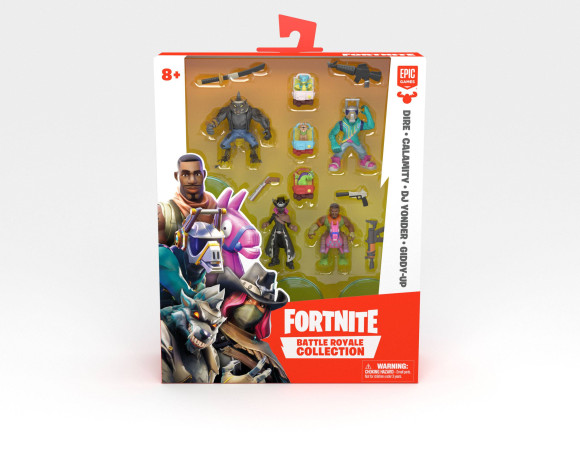 Fortnite Minifiguren 4er-Pack Battle Royale Collection 5 cm