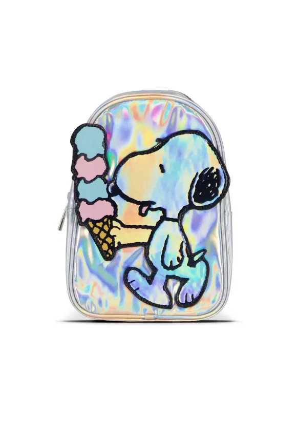 Peanuts Mini-Rucksack Snoopy Shiny   