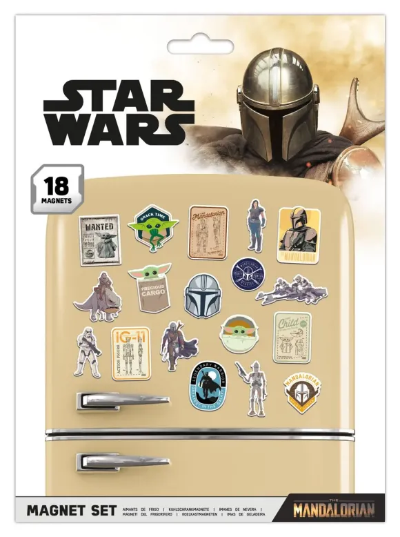 Star Wars: The Mandalorian Magnete Set Bounty Hunter 