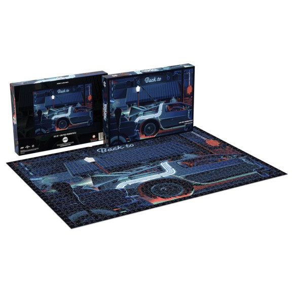 Zurück in die Zukunft Puzzle DeLorean (1000 Teile)