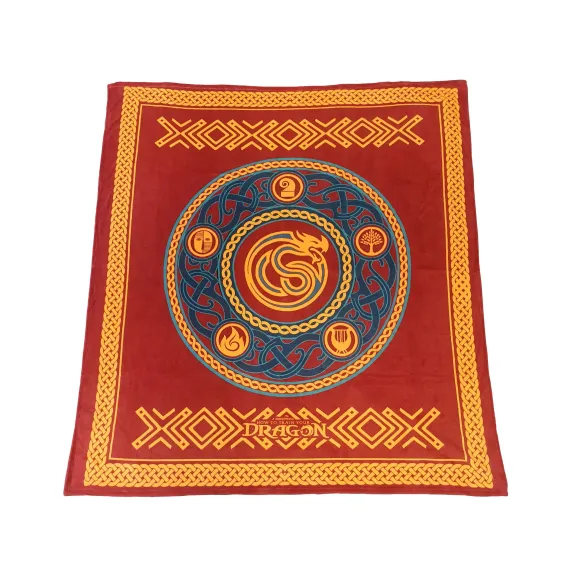 How to Train Your Dragon Kuschelige Fleecedecke Ornament 180 x 200 cm 