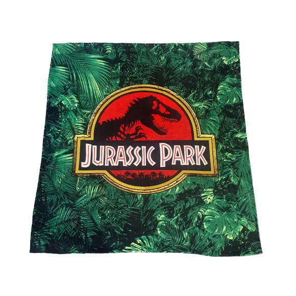 Jurassic Park Kuschelige Fleecedecke Jungle 180 x 200 cm 