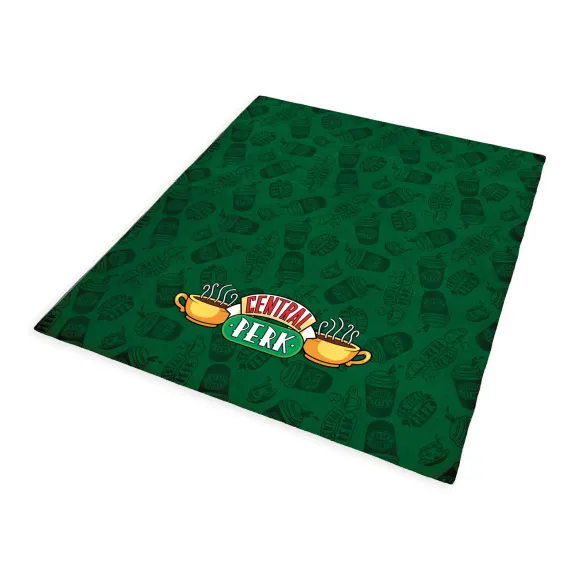 Friends Kuschelige Fleecedecke Central Perk 180 x 200 cm 