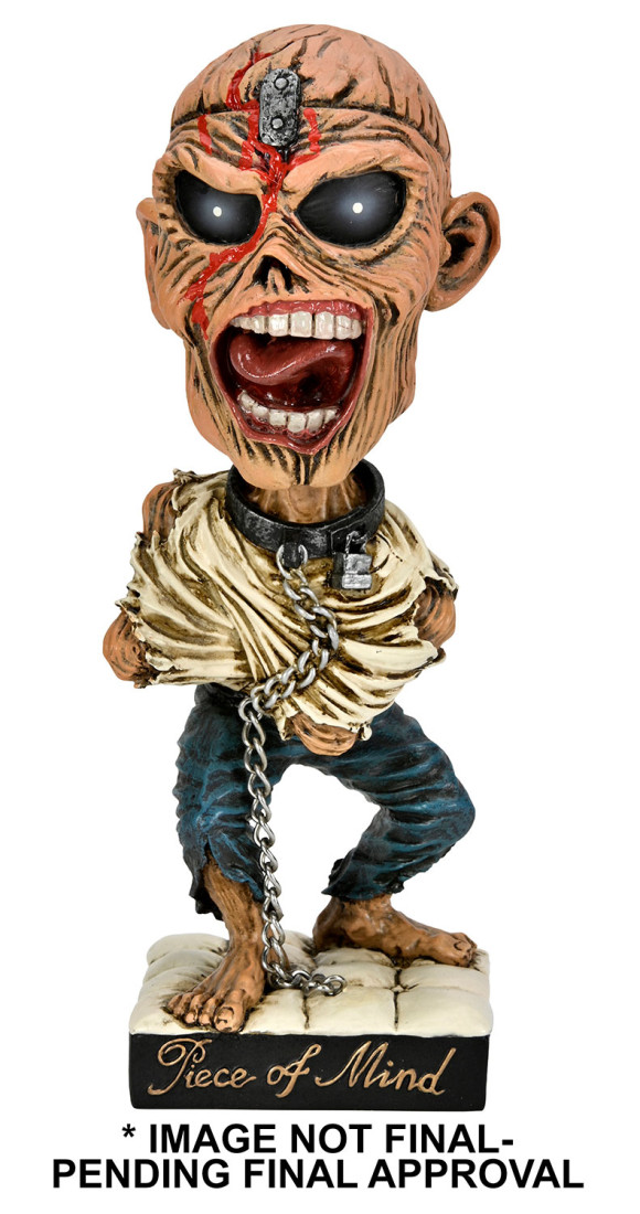 Iron Maiden Head Knocker Wackelkopf-Figur Piece of Mind Eddie 20 cm