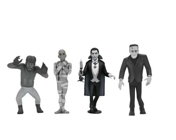 Universal Monsters Toony Terrors Actionfiguren 15 cm Series 10 Silver Screen Edition Sortiment (12)