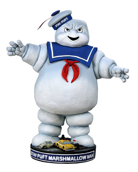 Ghostbusters Stay Puft Head Knocker Wackelkopf-Figur 18 cm