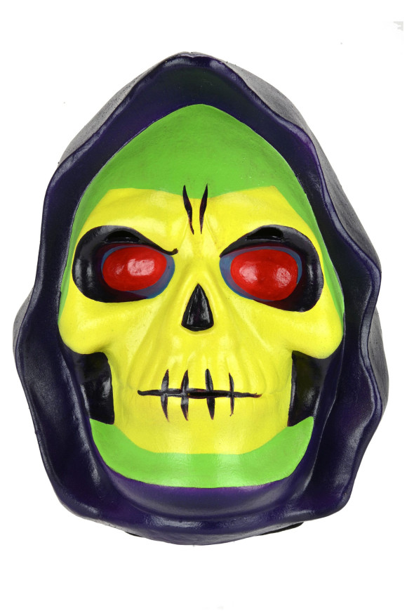 Masters of the Universe Replik Deluxe Latexmaske Skeletor