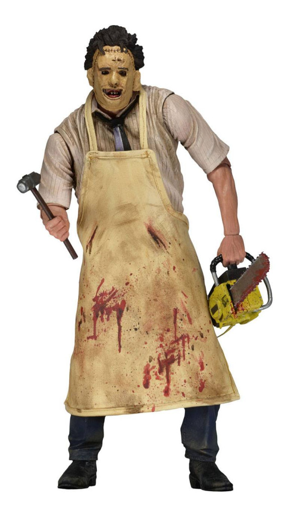 Texas Chainsaw Massacre Leatherface Retro Actionfigur Ultimate 18 cm