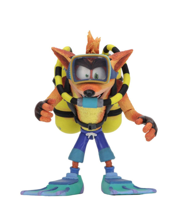 Crash Bandicoot Deluxe Actionfigur Scuba Crash 14 cm